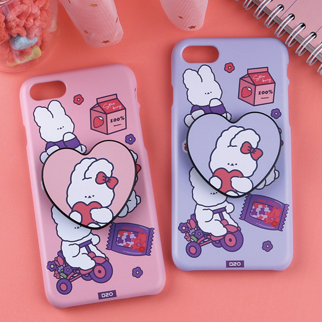 [하드+♥톡]딸기토끼 휴대폰케이스 에어팟케이스