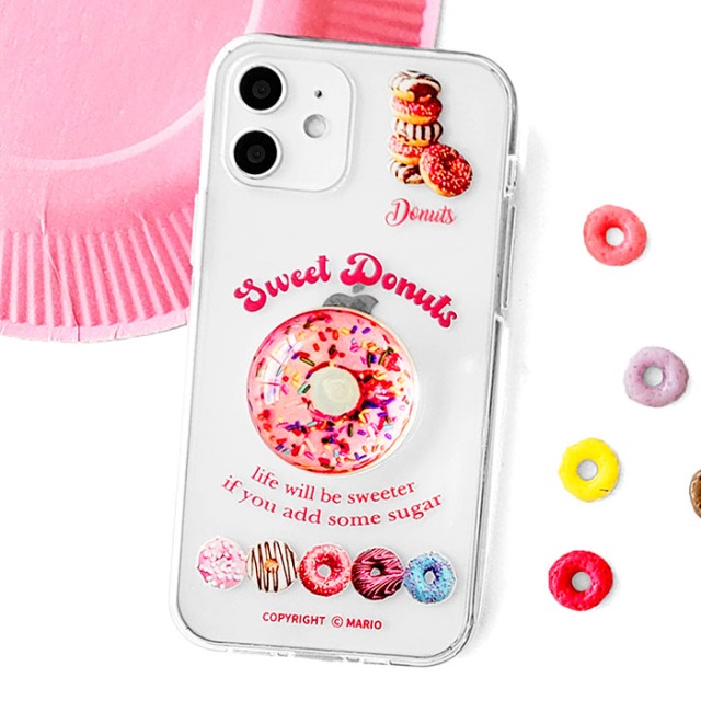 [젤리+반구톡]도넛파티 휴대폰케이스 에어팟케이스
