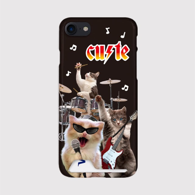 [카드하드]고양이밴드 휴대폰케이스 에어팟케이스