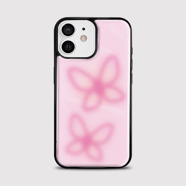 [에폭시 분홍나비] 휴대폰케이스 에어팟케이스